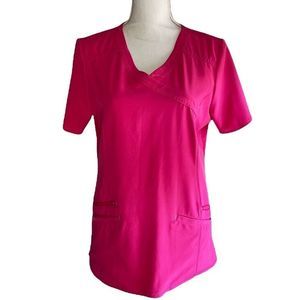Scrubstar Pink Scrub Top